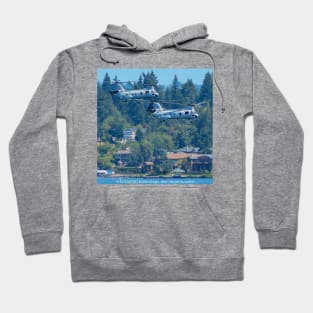 CH-46 Sea Knight Swan Song 2014 Hoodie